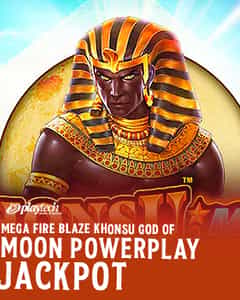 Mega Fire Blaze: Khonsu God of Moon Powerplay Jackpot