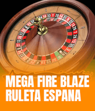 Mega Fire Blaze Ruleta España