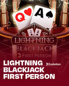 First Person Lightning Blackjack