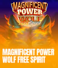 Magnificent Power Wolf Fire Spirit