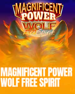Magnificent Power Wolf Fire Spirit