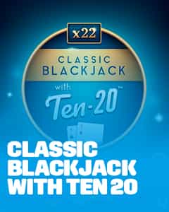 Classic Blackjack with Ten-20