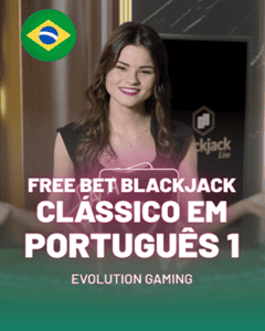 Free Bet Blackjack Clássico em Português 1
